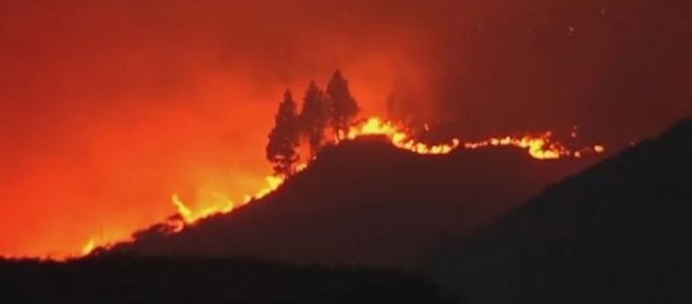 Πυρκαγιά Γκραν Κανάρια: 60.000 στρέμματα γης καμμένα και έπονται χειρότερα